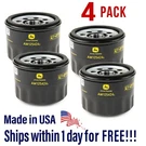 John Deere Original Equipment Oil Filter #AM125424 Free Shipping (4 Pack). Fixed Price $35.00.
