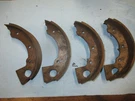 John Deere 316 318 330 332 420 Tractor Rear Brake Shoes (4) AM116982 $455+ Jd. Fixed Price $55.00.
