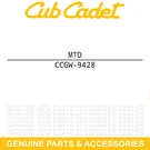 Mtd GW-9428 Bushing Troy-bilt Pony Es Horse Viii E666M. Fixed Price $32.88.