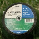 Arnold 490-322-0006 Ball Bearing Steel Mower Wheel 8" X 1.75" Load Rating 60LB. Fixed Price $18.73.
