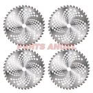 Pack Carbide Tip Brush Blades 10" X 40T Replace For Cutter Trimmer Weed Eater. Fixed Price $27.90.