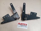 John Deere 240 245 265 285 320 AM107436 And AM107437 Hood Side Hinge Brackets. Fixed Price $13.61.