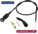 Waltyotur Carburetor Choke Cable & Plunger Starter Valve Kit Replacement Fo. Fixed Price $19.32.