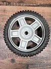 Huskee Mtd Push Mower Part Front Wheel 6 3/4". Fixed Price $9.00.