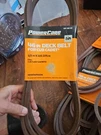 Powercare 46" Deck Belt Cub Cadet 1001 588 220 1/2" X 122.375" HD95404153A. Fixed Price $15.00.