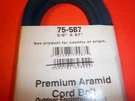 New Oregon 75-587 87" Premium Wrapped Belt 5/8" Aramid Cord. Fixed Price $29.40.
