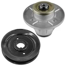 Caltric 48" Deck Spindle With Pulley For Ariens 2048 2148 2348 915081 01599500. Fixed Price $51.00.