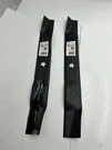 (qty 2) Copperhead Rotary Blades 15-6190 19-5/16" Replaces Ayp 134148. Fixed Price $20.99.