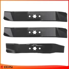 Set Of 3 Blades For Cub Cadet 46" Mower Decks 742-04124 (2) / 742-04125 (1). Fixed Price $24.23.