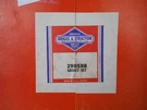 Briggs & Stratton Gasket Set Part # 298588. Fixed Price $9.95.