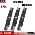 #TCU15881 #M163983 #M128485 #M144196 60" Deck Blades For John Deere Mower. Fixed Price $50.99.