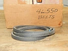 Dayco 4L550 V-belts. Fixed Price $17.99.