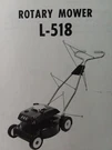 Reo Wheel Horse Walk-behind Rotary Lawn Mower Owner & Parts Manual L-518 L-618. Fixed Price $26.39.