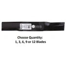 Hi-lift Blades Fits Husqvarna 578431908 John Deere M135589 M76466 Scotts S2048. Fixed Price $26.97.