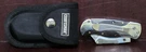 Craftsman Utility Box Cutter Lockback Folding Knife With Pocket Clip & Sheath. Fixed Price $40.00.