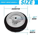 Craftsman 532403111 Mower Front Drive Wheels (pack Of 2). Fixed Price $31.99.