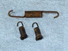 John Deere 318 Brake Shoe Springs M84943, M48592. Fixed Price $12.50.
