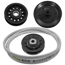 Caltric Drive Pulleys & Belt For John Deere LX277 LX279 LX280 LX289 Lawn Tractor. Fixed Price $60.99.