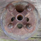 Cub Cadet Series 3000 Wheel Hub / Disc Assembly From Hds 3165 Part No. 618-3169A. Fixed Price $19.95.