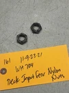 Early Wheel Horse 5-2321 Mower Deck Input Gear Nuts. Fixed Price $11.10.