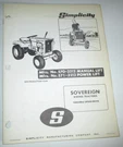 Simplicity Sovereign 3212 570/571 Riding Tractor Owners/parts Manual Original!. Fixed Price $52.49.