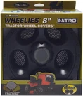 2PK 8" Wheel Covers, Snap Fit Rim Caps For Lawn Mower, Tractor & Golf Cart. Fixed Price $36.99.