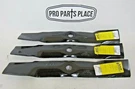 Usa Blades Will Fit John Deere 48" LX279 LX280 LX288 LX289 SST18 X300 X320. Fixed Price $45.99.