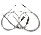 Grey Control Set Honda CB175 1969-1973 Clutch Brake Throttle. Fixed Price $44.95.
