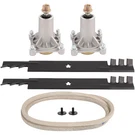 Deck Kit Blade Spindle Belt For Husqvarna Lth 1842 Inch Cut. Fixed Price $78.45.
