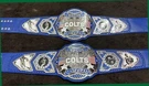 Rincon Colts Mvp Wrestling Championship Title Belt Adult Size Brass Plated. Fixed Price $199.99.