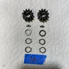 John Deere 14SB 14SE JX75 JE75 Pinion Gears, Snap Rings, Moon Keys Washers Used. Fixed Price $21.99.