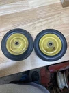 John Deere AM38975 Vintage 6" Wheel 6X1.50-F Fits 21" Walk Behind Mowers. Fixed Price $50.00.