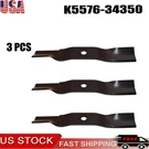 3PK Heavy Duty Blade For 48" Kubota K5576-34340, K5576-34350. Fixed Price $42.99.