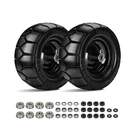 11X6.00-5 Flat Free TIRE,2 Pack Tires For Zero Turn Mower With 3/4 &. Fixed Price $143.00.