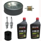 M152049 New Filters W/ Spark Plugs & 10W30 Oil Set Fits John Deere X475 X485. Fixed Price $62.99.
