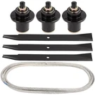 Deck Blade Belt Spindle Kit Set For Inch Bad Boy Czt Pup 037-6015-50. Fixed Price $166.53.