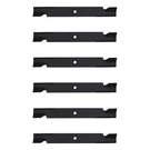 (6) Heavy Duty Blades Fits Toro 105-7718-03 60" Cuts. Fixed Price $76.99.