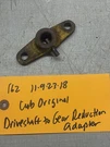 1962 Cub Cadet "original" Oem Tractor - Driveshaft Adapter Coupling. Fixed Price $50.59.