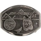 New Alaska Ak State Anchorage Denali Juneau University Nos Vintage Belt Buckle. Fixed Price $75.00.