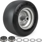 Lotfancy 11X6.00-5 Flat Free Lawn Mower Tire And Wheel, 3/4" Or. Fixed Price $85.90.