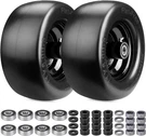 Upgrade Bad Boy Flat Free Tire, 2PCS Solid Smooth Lawn Mower Assembly Wi.... Fixed Price $121.99.