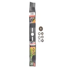 Maxpower 331950S Rounded Rectangle Mower Blade 20 2.25 In.. Fixed Price $25.37.
