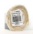 Sgt Knots Twisted Manila 1/4 X 10 Feet Rope Nib Diy Jump Crafts. Fixed Price $13.95.