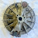 Tecumseh Flywheel 611299 With Cup, Key, Nut & Washer. Fixed Price $18.00.