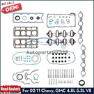 Full Cylinder Head Gasket Set Fit 2002-2011 Silverado Tahoe Gmc Yukon 4.8L 5.3L. Fixed Price $120.88.