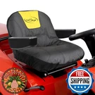Homeya Riding Lawn Mower Seat Cover, Heavy Duty 600D Oxford Waterproof Tractor. Fixed Price $41.19.