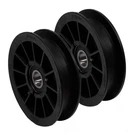 2PK Idler Pulley For Hustler 784827 Exmark 109-4077 Quest Fas Trak Mini. Fixed Price $15.99.