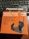 Power Care Lawn Mower Blade Removal Tool, Universal Fit 1006 878 933. Fixed Price $11.75.