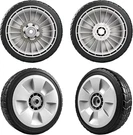 4 Pack Lawn Mower Wheels, HRR216K9VKAA Fit For Honda HR215 HRT216. Fixed Price $70.99.