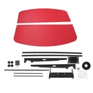 Lablt Red Tuff Top Tractor Canopy For Rops 52" X W/ Mounting Accessories. Fixed Price $205.79.